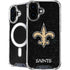 NFL New Orleans Saints Distressed iPhone 16 Plus MagSafe Case
