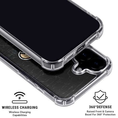 NFL New Orleans Saints Distressed iPhone 16 Plus MagSafe Case