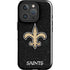 NFL New Orleans Saints Distressed iPhone 16 Pro Impact Case