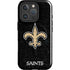 NFL New Orleans Saints Distressed iPhone 16 Pro Magsafe Impact Case