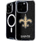 NFL New Orleans Saints Distressed iPhone 16 Pro Max MagSafe Case