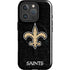 NFL New Orleans Saints Distressed iPhone 16 Pro Max Magsafe Impact Case