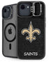 NFL New Orleans Saints Distressed iPhone 16e Kickstand Case