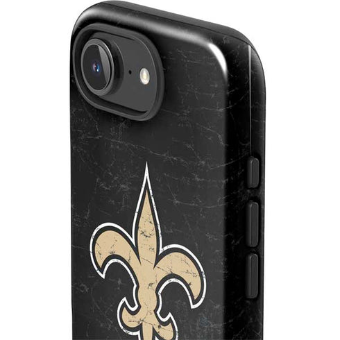 NFL New Orleans Saints Distressed iPhone 16e Impact Case