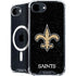 NFL New Orleans Saints Distressed iPhone 16e MagSafe Case