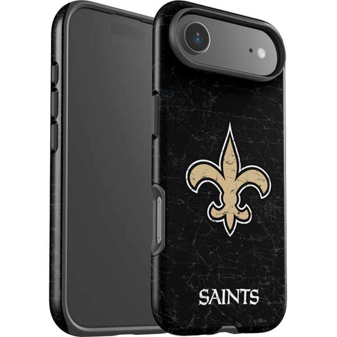 NFL New Orleans Saints Distressed iPhone 17 Air Impact Case