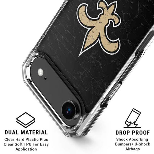 NFL New Orleans Saints Distressed iPhone 17 Air MagSafe Case