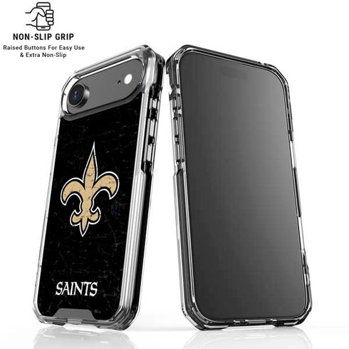 NFL New Orleans Saints Distressed iPhone 17 Air MagSafe Case