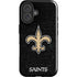 NFL New Orleans Saints Distressed iPhone 17 Impact Case
