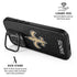 NFL New Orleans Saints Distressed iPhone 17 Kickstand Case