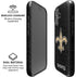 NFL New Orleans Saints Distressed iPhone 17 Magsafe Impact Case