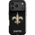 NFL New Orleans Saints Distressed iPhone 17 Pro Max Impact Case