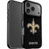 NFL New Orleans Saints Distressed iPhone 17 Pro Max Impact Case