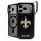 NFL New Orleans Saints Distressed iPhone 17 Pro Max Kickstand Case