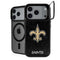 NFL New Orleans Saints Distressed iPhone 18 Pro Max Kickstand Case