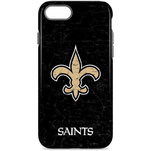 NFL New Orleans Saints Distressed iPhone Cases