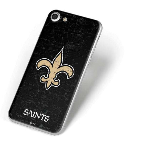 NFL New Orleans Saints Distressed iPhone 8 Skin