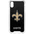 NFL New Orleans Saints Distressed iPhone XS Clear Case