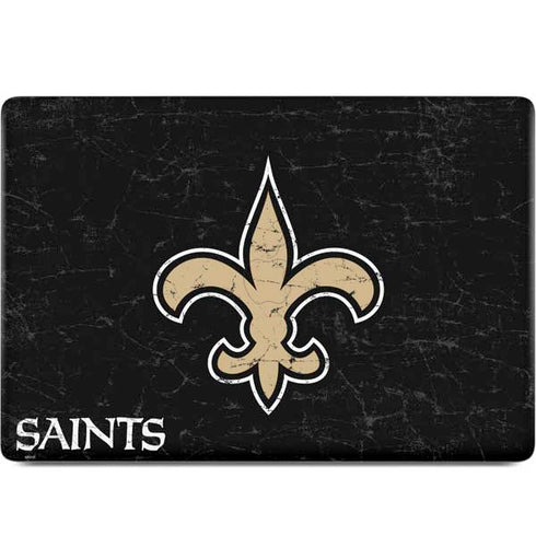 NFL New Orleans Saints Distressed MacBook Skins