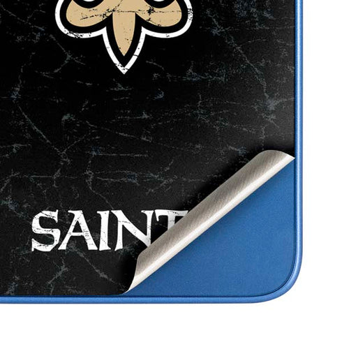 NFL New Orleans Saints Distressed Moto G Play 4G (2024) Skin