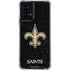 NFL New Orleans Saints Distressed Moto G Power 5G (2024) Clear Case