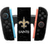 NFL New Orleans Saints Distressed Nintendo Switch 2 (2025) Joy-Con Controller Skin