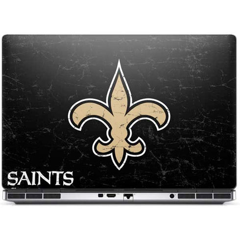 NFL New Orleans Saints Distressed Dell Precision Skin
