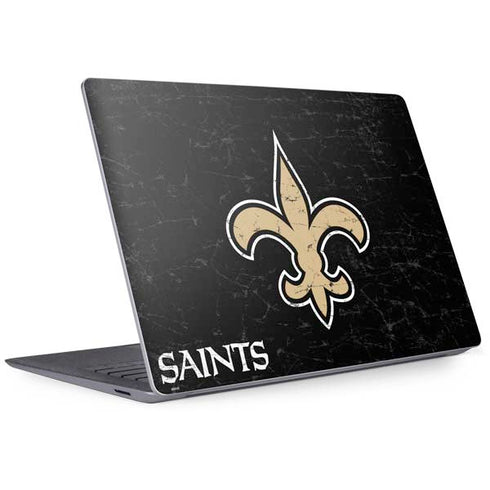 NFL New Orleans Saints Distressed Surface Laptop 3 13.5in Skin