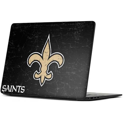 NFL New Orleans Saints Distressed Surface Laptop 7 13.8in Skin