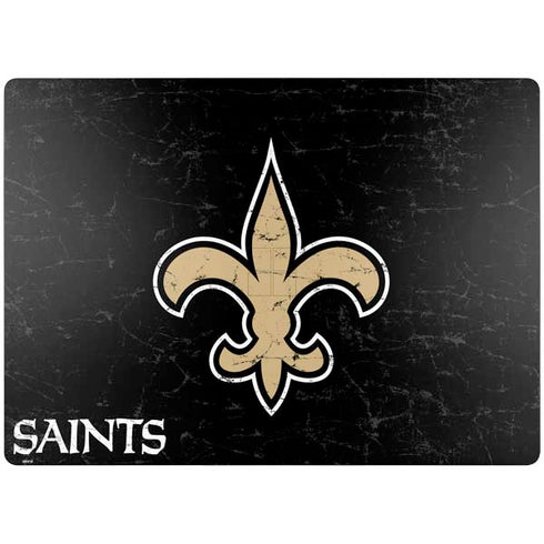 NFL New Orleans Saints Distressed Surface Laptop 7 13.8in Skin