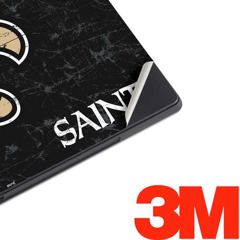 NFL New Orleans Saints Distressed Surface Pro 7 Skin