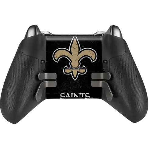 NFL New Orleans Saints Distressed Xbox Elite Wireless Controller Series 2 Skin