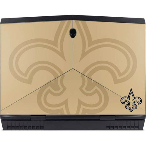 NFL New Orleans Saints Double Vision Dell Alienware Skin