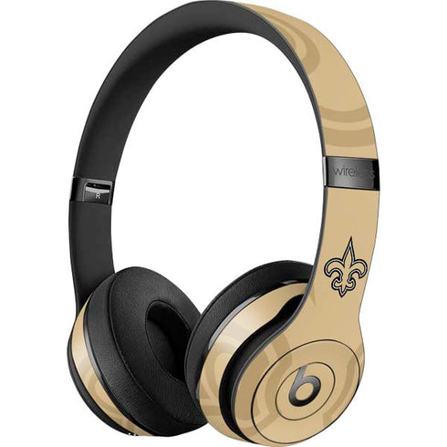 NFL New Orleans Saints Double Vision Beats Solo 3 Wireless Skin