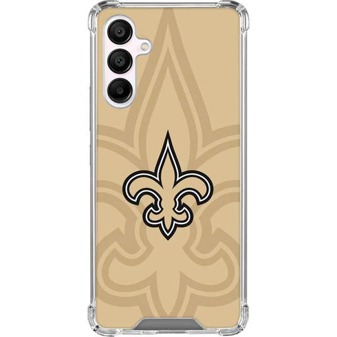 NFL New Orleans Saints Double Vision Galaxy A16 5G Clear Case
