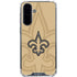 NFL New Orleans Saints Double Vision Galaxy A36 5G Clear Case