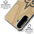 NFL New Orleans Saints Double Vision Galaxy A36 5G Clear Case