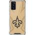 NFL New Orleans Saints Double Vision Galaxy Note20 5G Clear Case