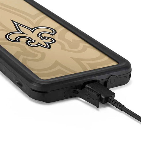 NFL New Orleans Saints Double Vision Galaxy S20 Plus Waterproof Case