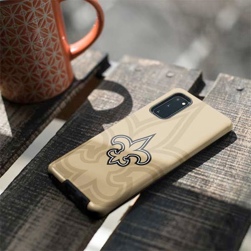 NFL New Orleans Saints Double Vision Galaxy S20 Pro Case