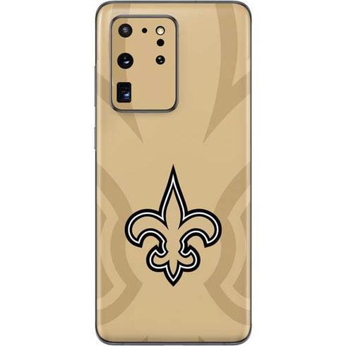 NFL New Orleans Saints Double Vision Galaxy S20 Ultra 5G Skin