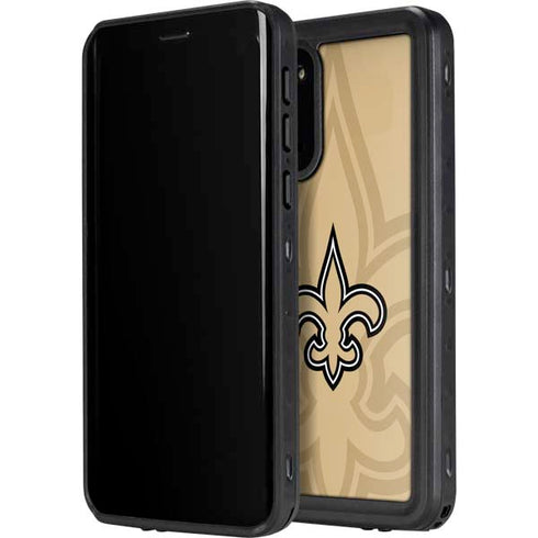NFL New Orleans Saints Double Vision Galaxy S20 Waterproof Case