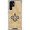 NFL New Orleans Saints Double Vision Galaxy S23 Ultra Clear Case