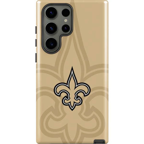 NFL New Orleans Saints Double Vision Galaxy S23 Ultra Pro Case