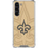 NFL New Orleans Saints Double Vision Galaxy S24 FE Clear Case