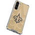 NFL New Orleans Saints Double Vision Galaxy S24 FE Clear Case