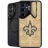 NFL New Orleans Saints Double Vision Galaxy S25 Kickstand Case