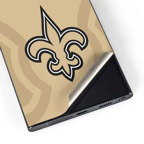 NFL New Orleans Saints Double Vision Galaxy S25 Ultra Skin