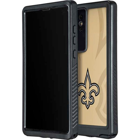 NFL New Orleans Saints Double Vision Galaxy S24 Ultra Waterproof Case