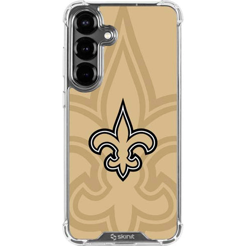 NFL New Orleans Saints Double Vision Galaxy S26 Clear Case